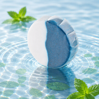 Nettoyant et désodorisant jetable pour réservoir de toilettes HongHan HH-9512-2 bleu solide avec 15%-30% d'ingrédients actifs