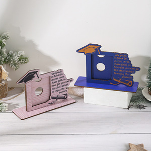 Glasswood cross-border <b>graduation</b> photo <b>frame</b>, wooden <b>graduation</b> photo <b>frame</b>, <b>graduation</b> season wooden photo <b>frame</b> ornament, - Product Image 2
