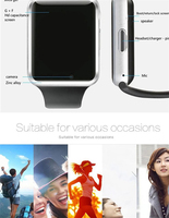 Reloj Inteligente en Oferta, Pantalla a Color de 1.75 Pulgadas, Cámara con Tarjeta SD, Teléfono con Bluetooth, Reloj Inteligente A1 con Tarjeta SIM para Teléfonos Android e iOS