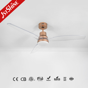 1stshine Ventilateur de plafond à LED 3 pales en plastique transparent <span class=keywords><strong>Power</strong></span> Saving Fancy 52 Inches Led Ceiling Fan Light - Product Image 3