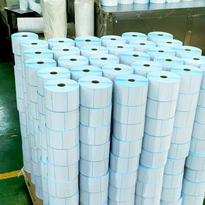 Etichetta termica 100x150mm rotolo adesivo termico classico bianco diretto per le etichette di inventario di ritorno - Product Image 4