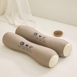 Enfriamiento ortopédico transpirable alforfón cascos almohada fábrica al por mayor saludable a base de hierbas orgánicas hipoalergénico sólido soporte para el cuello - Product Image 1