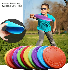 Disco Volador para Perros, Juguete de Entrenamiento, Disco Flotante Ligero y Suave para Cachorros, para Perros Pequeños y Medianos, para Entrenamiento Deportivo al Aire Libre - Product Image 3