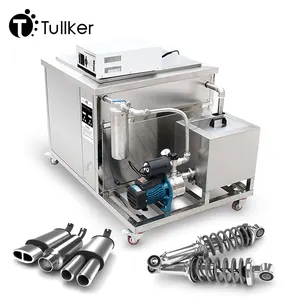 Tullker 135L Single Tank Filter System Industrial Ultrasonic Cleaning Machine Wholesale High Efficiency