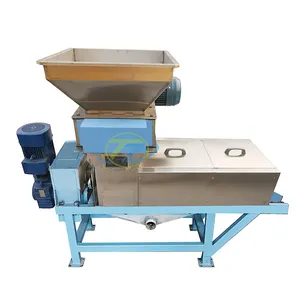 Industrial cassava sludge dehydrator machine food waste recycling machine vegetable waste dewatering screw press price