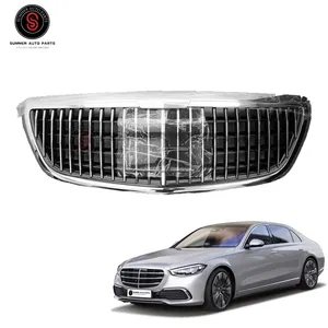 HIGH QUALITY GRILLE CAR ACCESSORIES GRILLE MOTORCYCLE ZHEJIANG WIRELESS W222 M Design GRILLE FOR S CLASS W222