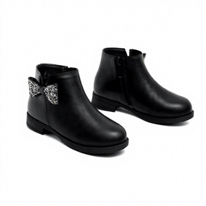 Bottes d'hiver chaudes pour bébé fille, nouvelle marque, chaussures de neige, rouge, pour enfant - Product Image 1