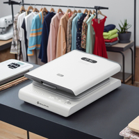 Presse à chaud automatique SCULPFUN H1 à plateau plat 15*15 pour sublimation, haute pression, ouverture automatique, pour vêtements DIY