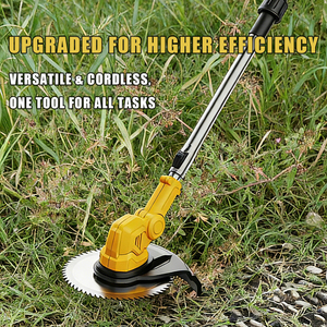 Desbrozadora Manual Ligera de Alto Rendimiento para el Cuidado del Césped en Exteriores, Cortadora de Césped Inalámbrica Confiable que Funciona con Batería - Product Image 4