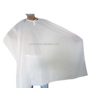 नवीनतम कस्टम बाल काटने केप, नाइयों हज्जाम की दुकान गाउन बाल डाई स्टाइल काटने शैम्पू नायलॉन नाई एप्रन - Product Image 1