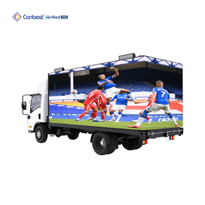 Canbest Mobile Advertising Led Trucks Display Signs Digital <strong>Billboard</strong> Van Box Rear Side Body Wall Screen Panel - Product Image 1