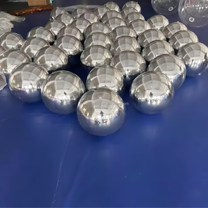 Outdoor Event Decorative PVC <strong>Inflatable</strong> Silver Smooth Shiny Balloon Mirror <strong>Balls</strong> Big Shiny <strong>Balls</strong> for Sale - Product Image 1