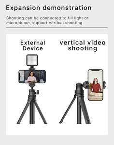 <span class=keywords><strong>Ulanzi</strong></span> ขาตั้งกล้องแบบ2 In 1ปี MT-34,ขาตั้งกล้องแบบขยายได้หัวบอลปรับได้<span class=keywords><strong>360</strong></span>ขาตั้งสมาร์ทโฟนขาตั้งกล้อง DSLR สำหรับสมาร์ทโฟน - Product Image 2