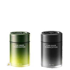 Désodorisant de voiture en plastique solide longue durée, parfum premium, sans électricité, design moderne pour l'habitacle automobile - Product Image 1