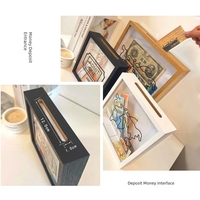Marco de recuerdo para billetes de concierto, marco hueco para colección de billetes, marco para fotos, venta al por mayor transfronteriza, éxito de ventas en Amazon