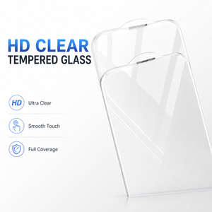 Protection d'écran en verre trempé 9H anti-choc HD transparente super grande taille 3D pour 17 Pro Max 17 Air - Product Image 1