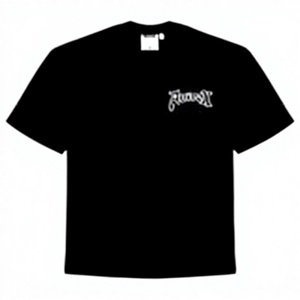 Camiseta de Manga Corta Negra para Hombre Avirex, Diseño Personalizado OEM, Corte Regular, Cuello Redondo, Jersey Informal de Algodón, Diseño con Letras Impresas, Logotipo Frontal - Product Image 1