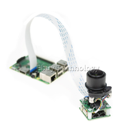 Arducam B01675MP 5MP 1080p Pan Tilt Zoom PTZ Caméra pour Raspberry Pi 4/3B +/3 Module IoT Caméras Robot Téléphones Cellulaires PDA Jouets