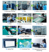 Pantalla LED para Mostrador de Recepción, Fabricada en China, P1.86, para Centros Comerciales y Bares, con Buen Servicio