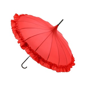 Parapluie manuel en <span class=keywords><strong>dentelle</strong></span> de style pagode Lolita Princess, parapluie à jupe rétro européen pour femmes avec protection UV et 16 baleines - Product Image 6