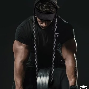 Equipo de entrenamiento para cabeza y cuello: una herramienta de pesas para la cabeza para entrenamientos en casa, una gorra avanzada para fortalecer el cuello y una - Product Image 1