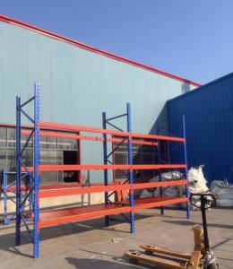 Steel Heavy Duty Warehouse Rack System with Corrosion Protection <b>Plug</b>-In Installation Stacking Racks - Product Image 3