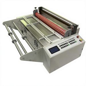 Machine de découpe automatique de rouleaux de papier en feuilles de 34 m/min et 600 mm de largeur, avec moteur et composants essentiels du moteur à roulement. - Product Image 1