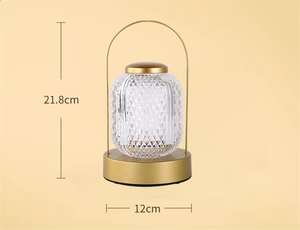 Modern Novelty Design Portable Rechargeable Cordless LED Table Lamp Stepless Dimmable <b>Light</b> ABS+Metal Construction 3000K-6500K - Product Image 3