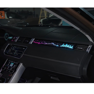 Kit d'éclairage d'ambiance de luxe pour voiture Symphony pour Land Rover Evoque, bande LED intérieure, éclairage en fibre optique acrylique, vente directe usine - Product Image 2