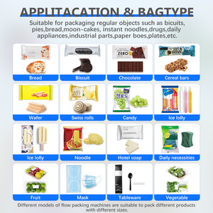 Full Automatic Pillow Packaging <b>Machine</b> Face Masks Gloves Flow Packing <b>Machine</b> PPE Sealing Wrapping <b>Machine</b> - Product Image 2