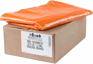 Thick Clear Heavy Duty Garbage Bags, 38 x 58 Inch Disposable Trash Can Liners, 100 <b>Pack</b> Ideal for Recycling, Kitchen, Contractor - Product Image 4