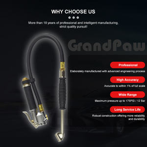 Manomètre de pression des pneus de sortie d'usine mesureur de pneu outil d'étalonnage manomètre de pistolet à Air - Product Image 4