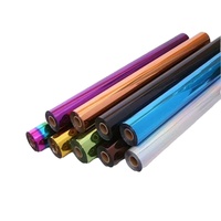 Film holographique de marquage à chaud PET 12 microns écologique pour l'impression sur tissu et cuir – Prix usine, haute qualité
