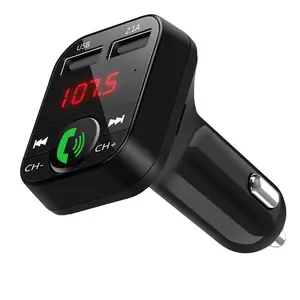 Ali últimas Venta caliente inalámbrico MP3 reproductor Bluetooth manos libres kit de coche transmisor FM Dual 2.4A cargador de coche