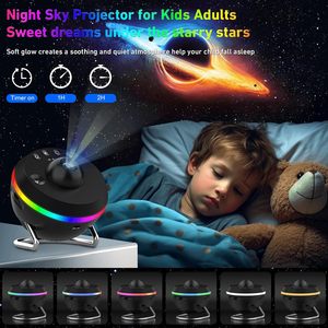 Projecteur Galaxie, Lampe de Nuit <span class=keywords><strong>Étoilé</strong></span>e, <span class=keywords><strong>Planétarium</strong></span> Domestique 180 °   Lampe rotative <span class=keywords><strong>ciel</strong></span> <span class=keywords><strong>étoilé</strong></span>, décoration de chambre à coucher, cadeau pour enfants et adultes - Product Image 4