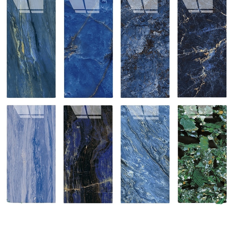 Factory Wholesale Luxury Blue Marble Stone