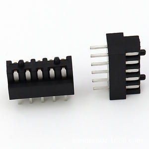 Conector hembra de doble fila de 10 pines y 2 mm (2x5p) con espaciado, inserción recta y columna de posicionamiento, de salida de fábrica. - Product Image 4