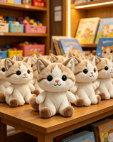 Mainan Boneka Lembut Menggemaskan, Karakter Kartun, Hiasan Sofa untuk Balita, Hadiah Liburan, Boneka Lembut untuk Dipeluk