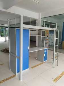 เตียงสองชั้นเหล็ก โครงโลหะ สำหรับผู้ใหญ่ นักเรียน หอพัก  ลดราคาสุดฮอต - Product Image 3