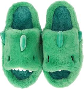 Pantuflas de Invierno con Diseño de Tiburón de Dibujos Animados, Pantuflas de Lana para Adultos, Parejas, Unisex, Pantuflas de Tiburón, Chinelos, Pantuflas - Product Image 5