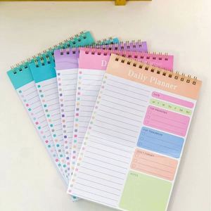Cuaderno Espiral A5 Personalizado, Planificador de Tiempo para Estudiantes, Cubierta de Papel, Libro de Gestión de Horarios, Material Esencial para la Vuelta al Cole - Product Image 1