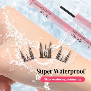 กาวต่อขนตาแบบกันน้ำ สำหรับความชื้นต่ำ ยี่ห้อ Private Label แบบหัวคู่ สำหรับต่อขนตาด้วยตัวเอง - Product Image 5