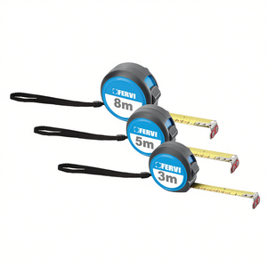 Ruban à mesurer Fervi 3m 5m 8m avec lame magnétique et crochet pour des mesures de précision - Product Image 2