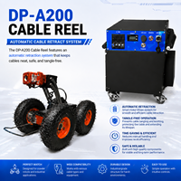 Robot d'inspection de canalisations étanche IP68 DP-A200 avec caméra pour égouts et conduites sous-marines