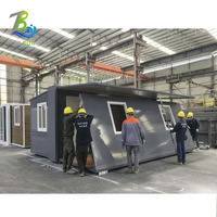Maison Conteneur Extensible Préfabriquée à Vendre avec 2 ou 3 Chambres, Cuisine et Salon – Villa Mobile Tiny House