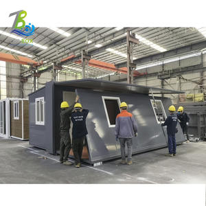 रसोई और लिविंग शिपिंग के साथ विला 2 3 बेडरूम और लिविंग शिपिंग प्रीफैब्रिकेटेड कंटेनर हाउस - Product Image 3