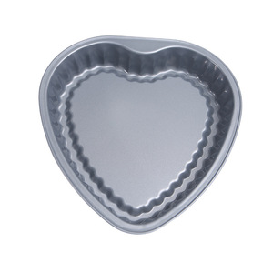 Molde para pastel en forma de corazón, herramienta para hornear antiadherente de acero al carbono para hacer pasteles DIY, 1 pieza - Product Image 4