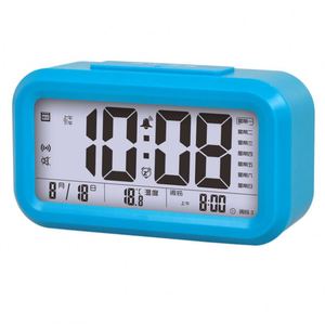 Reloj Despertador Inteligente LCD para Niños, Luz Nocturna Silenciosa, Uso en Hoteles, WiFi, Digital, Funciona con Batería, Función de Repetición, Movimiento Electrónico - Product Image 6