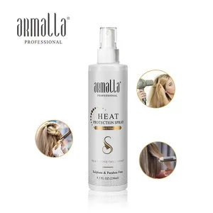 Armalla hair spray moisture perfect styling flat iron routine hair heat resistant protection spray for blow drying