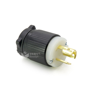 NEMA L5-15P ताला प्लग जनरेटर 15A 125V 2 पोल 3 तार ग्राउंडिंग भारी शुल्क मोड़ ताला एडाप्टर प्लग उल सूचीबद्ध - Product Image 4
